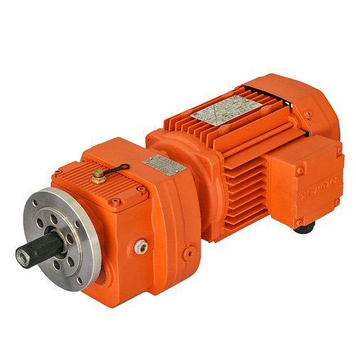 helical geared motor